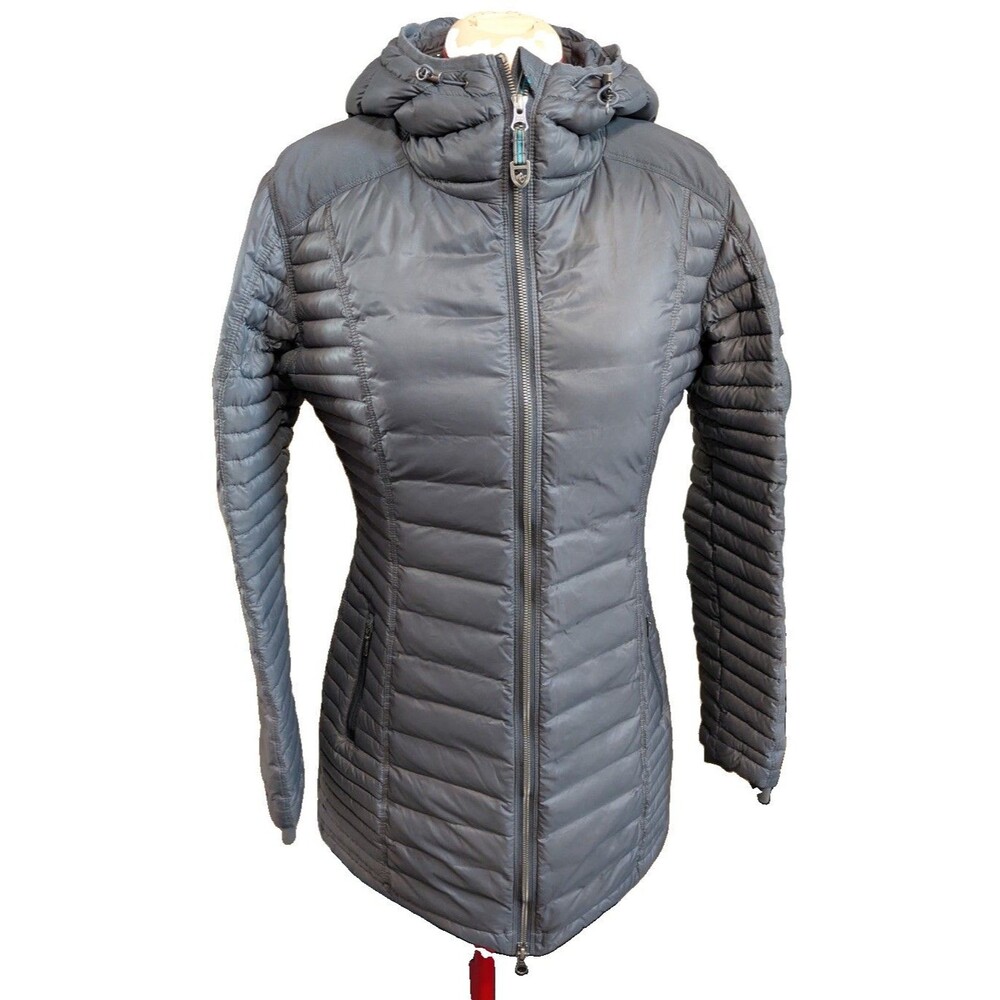 KUHL Women’s Charcoal Down Jacket Size Small